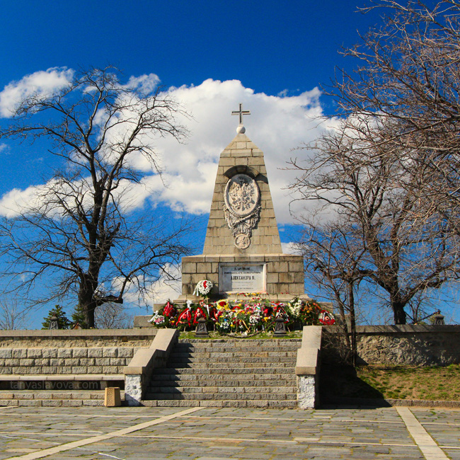 Паметникът на Цар Освободител в Пловдив